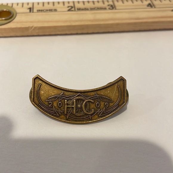 2009 Harley Davidson HOG Jacket Vest Patch and Pin Badge - Picture 4 of 6